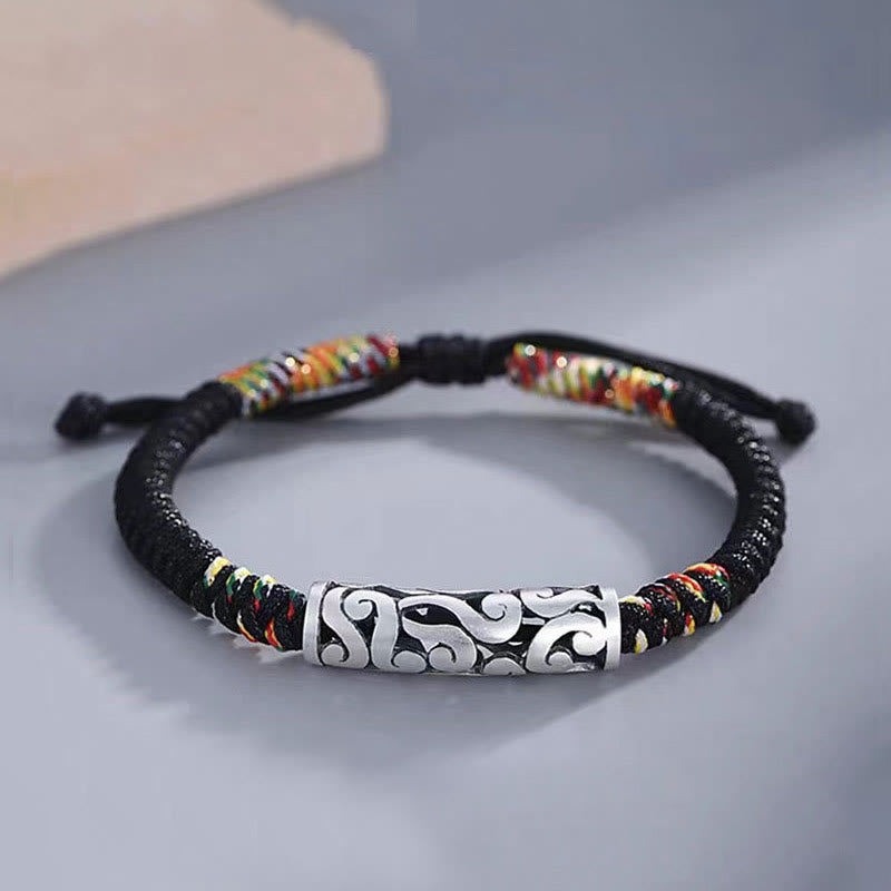 KarmaRipple's Bronze Auspicious Clouds Fortune String Bracelet p12
