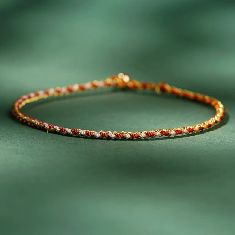 KarmaRipple's Colorful Rope Fortune Coin Bead Abundance p28