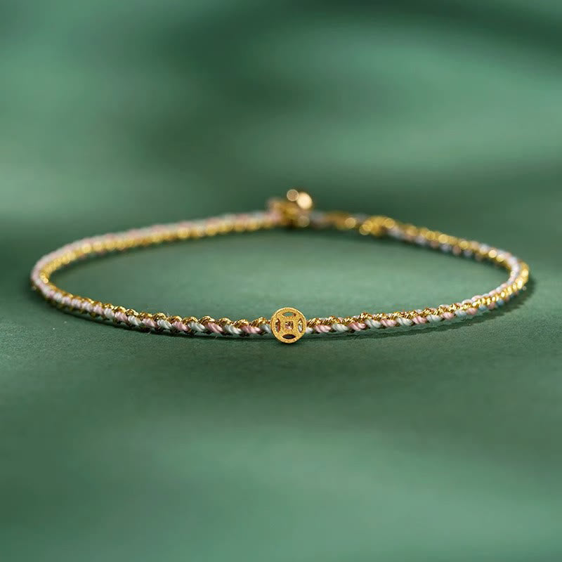 KarmaRipple's Colorful Rope Fortune Coin Bead Abundance p29