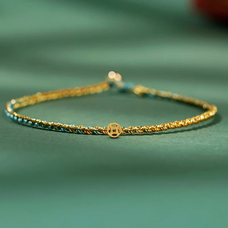 KarmaRipple's Colorful Rope Fortune Coin Bead Abundance p31