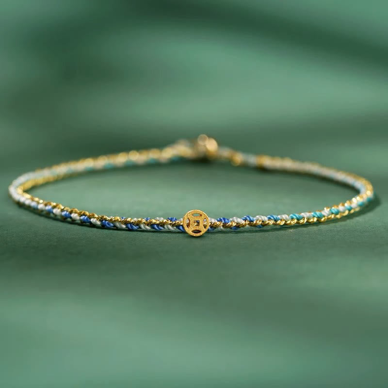 KarmaRipple's Colorful Rope Fortune Coin Bead Abundance p33