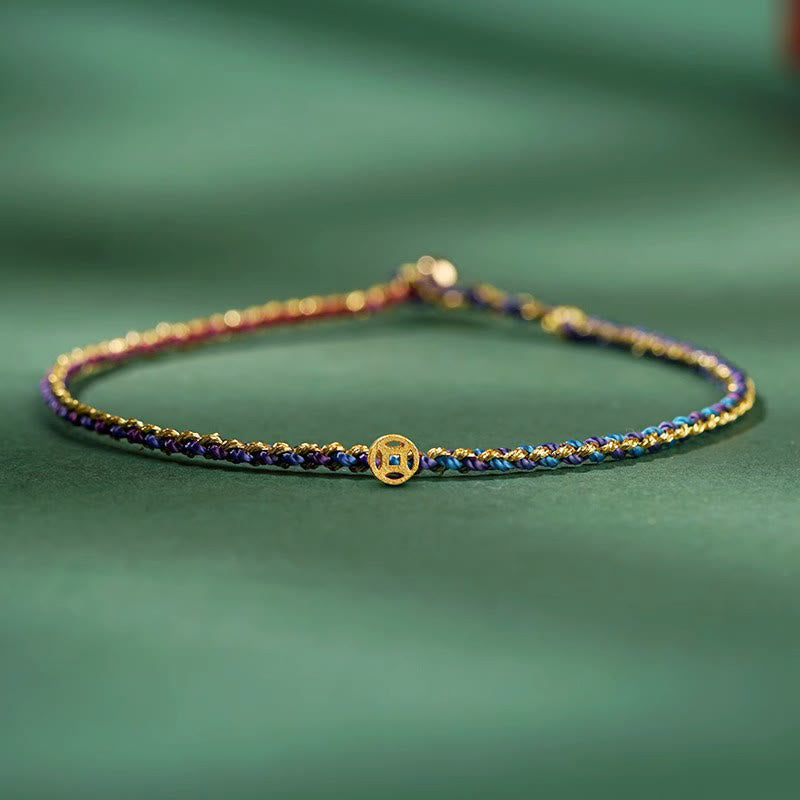 KarmaRipple's Colorful Rope Fortune Coin Bead Abundance p13