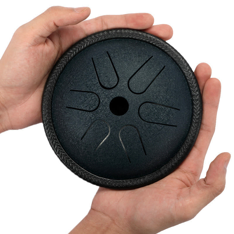 KarmaRipple's Steel Tongue Drum Sound Balancing Meditation Yoga Drum Kit 6 Note 5.Inch p20