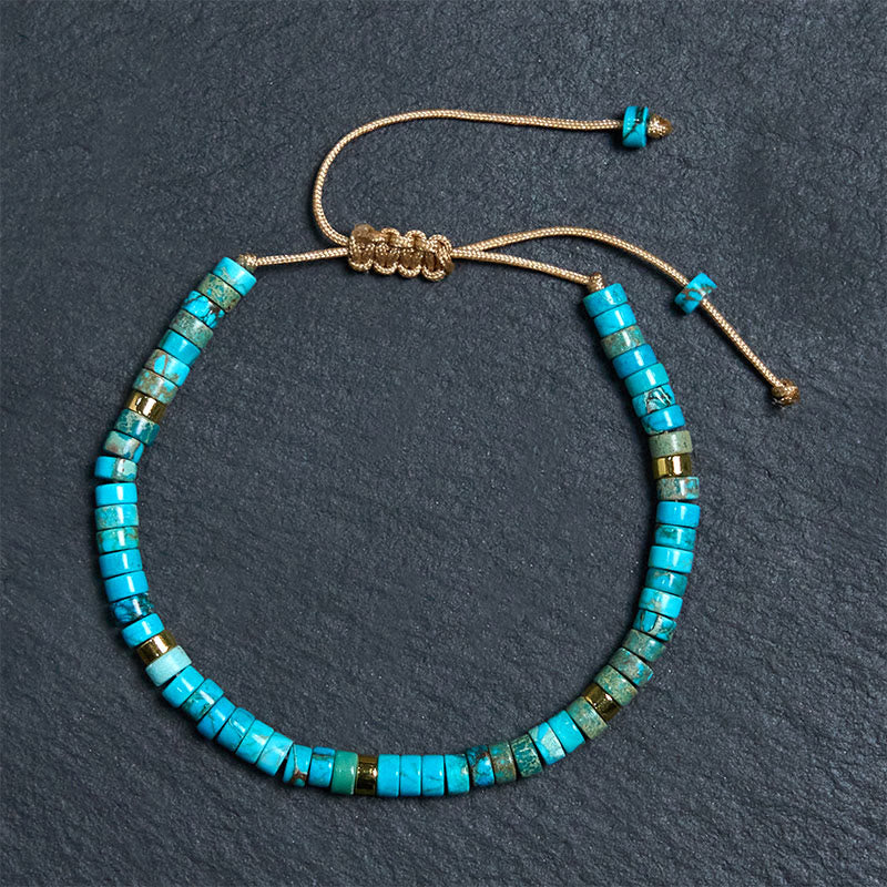 KarmaRipple's Emperor Stone Happiness Spacer Bead Bracelet p8
