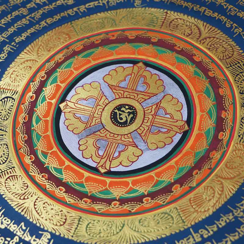 KarmaRipple's Tibetan Handmade Thangka Painting Spiritual Blessing Blind Box Random Color Pattern p2