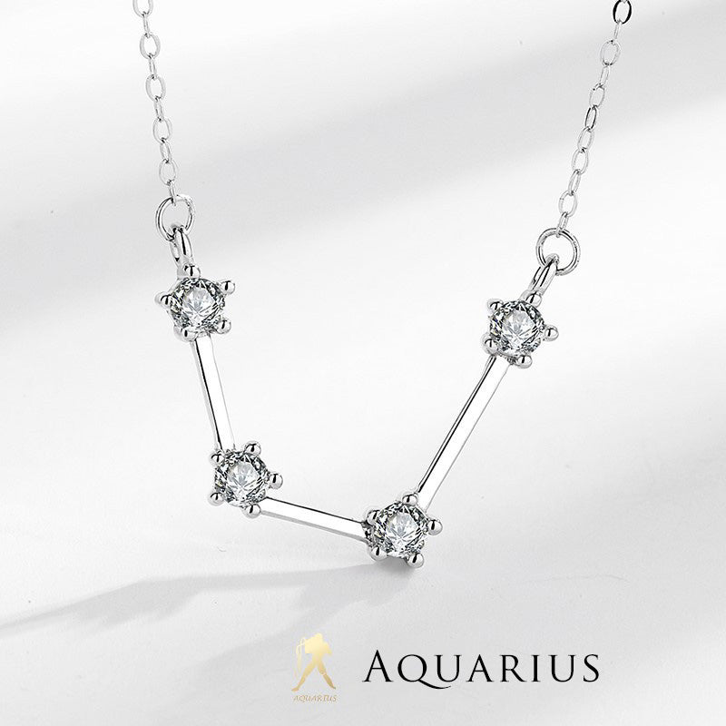KarmaRipple's 925 Sterling Silver 12 Constellations of the Zodiac Astrology Blessing Pendant Necklace p29