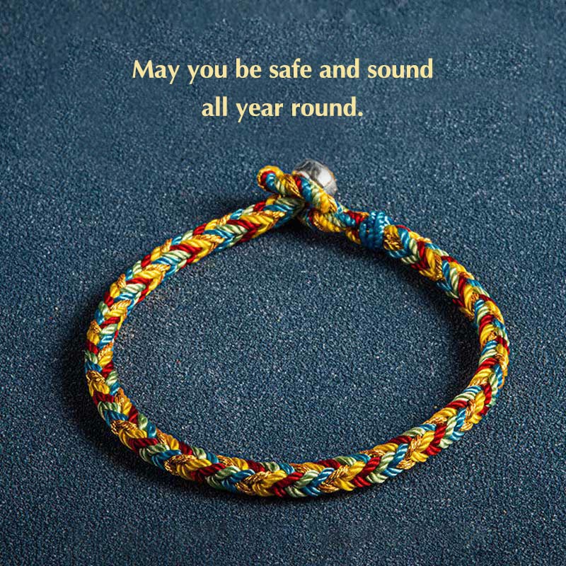 KarmaRipple's "May you be safe and sound all year round" Fortunate Multicolored Bracelet p18