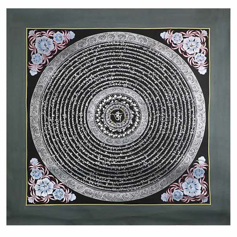 KarmaRipple's Tibetan Handmade Thangka Painting Spiritual Blessing Blind Box Random Color Pattern p16