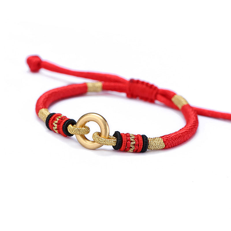 KarmaRipple's FengShui Fortunate Red String Pair Bracelet p12