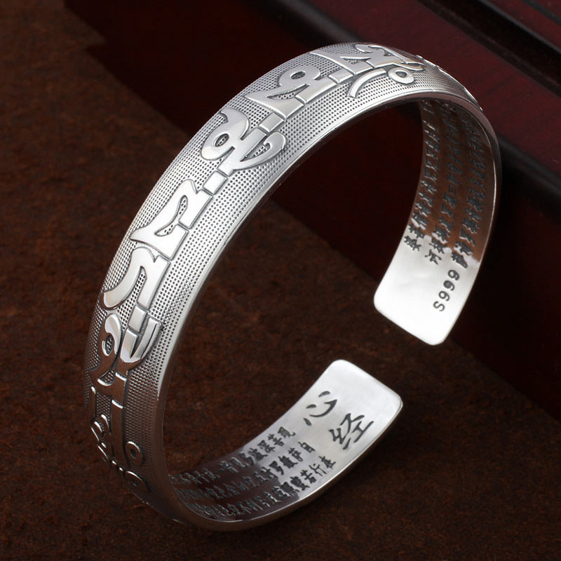 KarmaRipple's Tibetan Sanskrit Ivory Bronze Meditation Prayer Bracelet Bangle p11