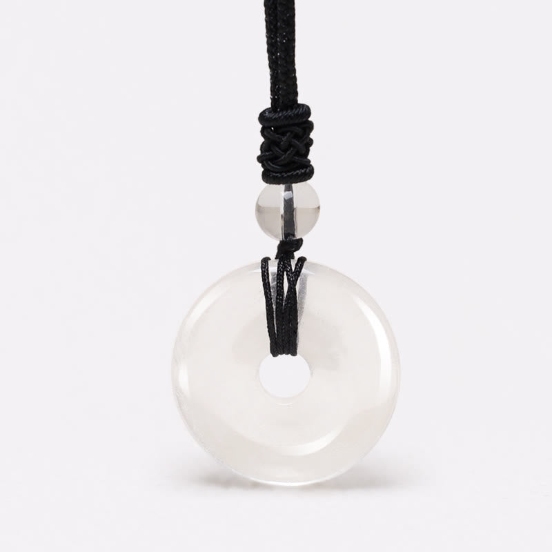 KarmaRipple's Fortunate Coin Necklace Balancing Gemstone Gemstone Pendant p8