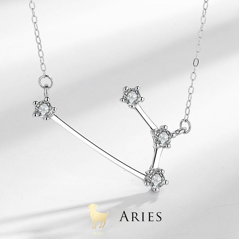 KarmaRipple's 925 Sterling Silver 12 Constellations of the Zodiac Astrology Blessing Pendant Necklace p3