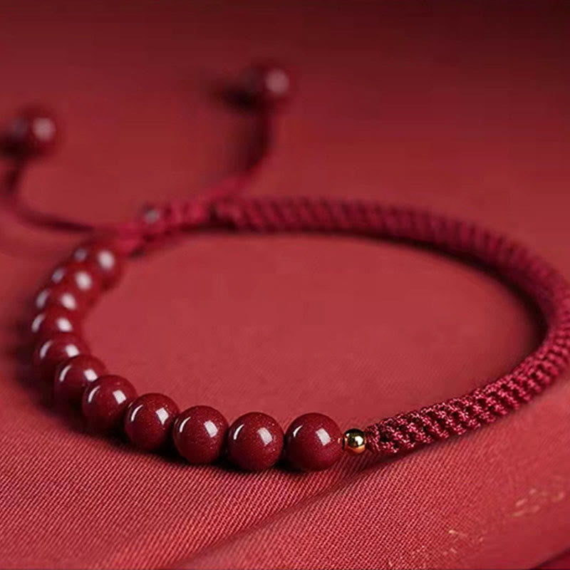 KarmaRipple's Authentic Cinnabar King Kong Weave Blessing String Bracelet p14