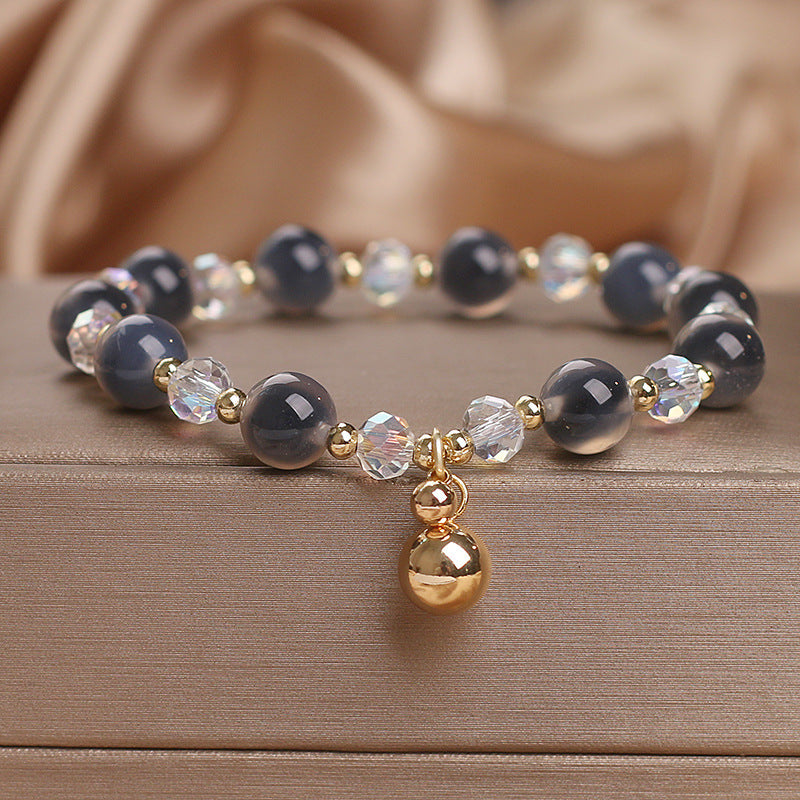 KarmaRipple's Candy Agate Balancing Balance Bead Talisman Bracelet p17