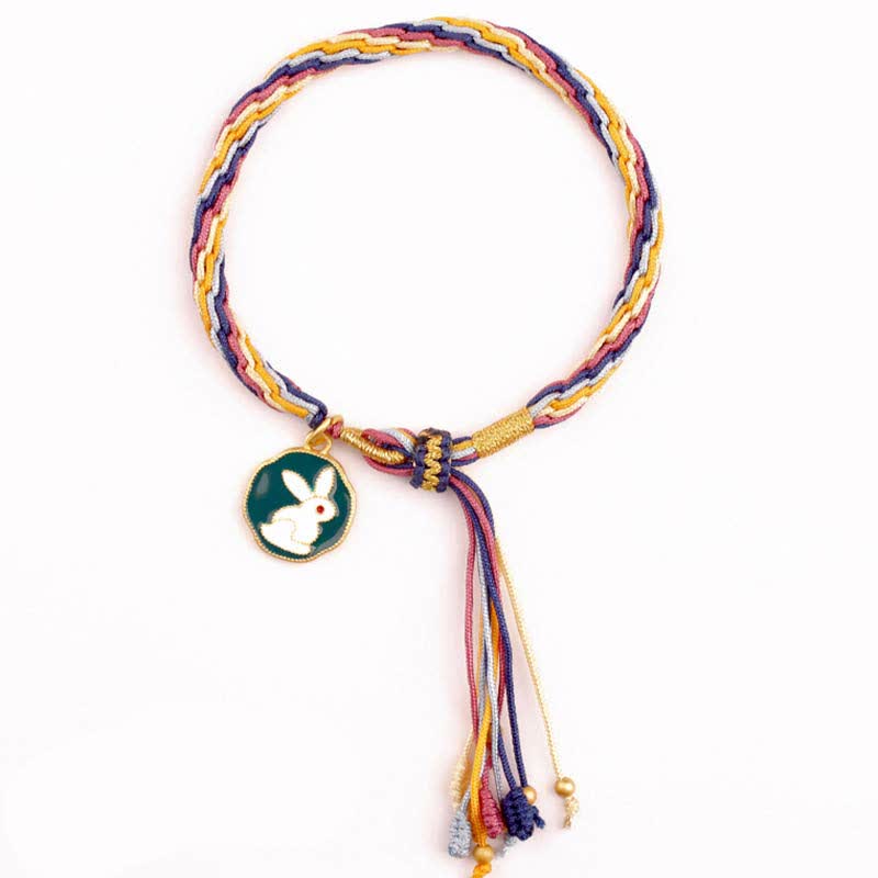 KarmaRipple's Reincarnation Weave Fortune String Protection Braid Bracelet p26