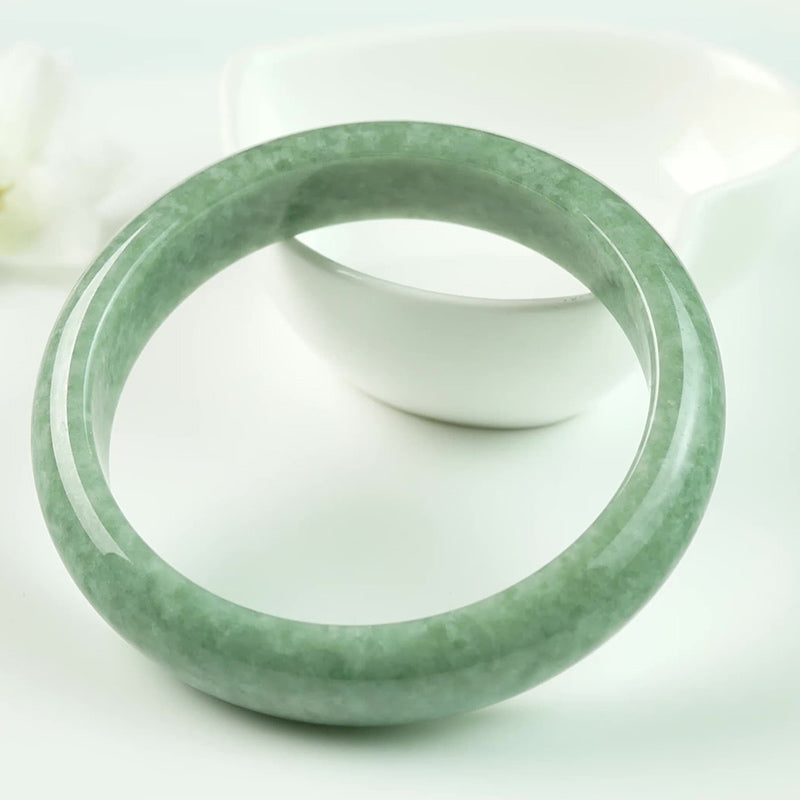 KarmaRipple's Authentic Jade Fortune Wealth Bangle Bracelet p7