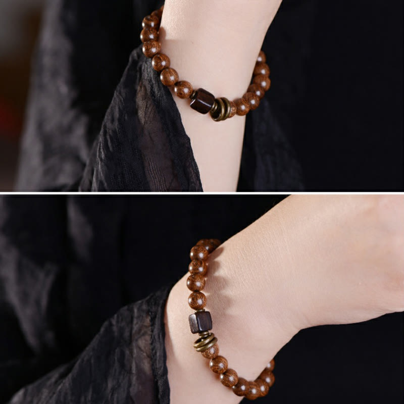KarmaRipple's Phoebe Zhennan Wood Spirituality Bracelet p8