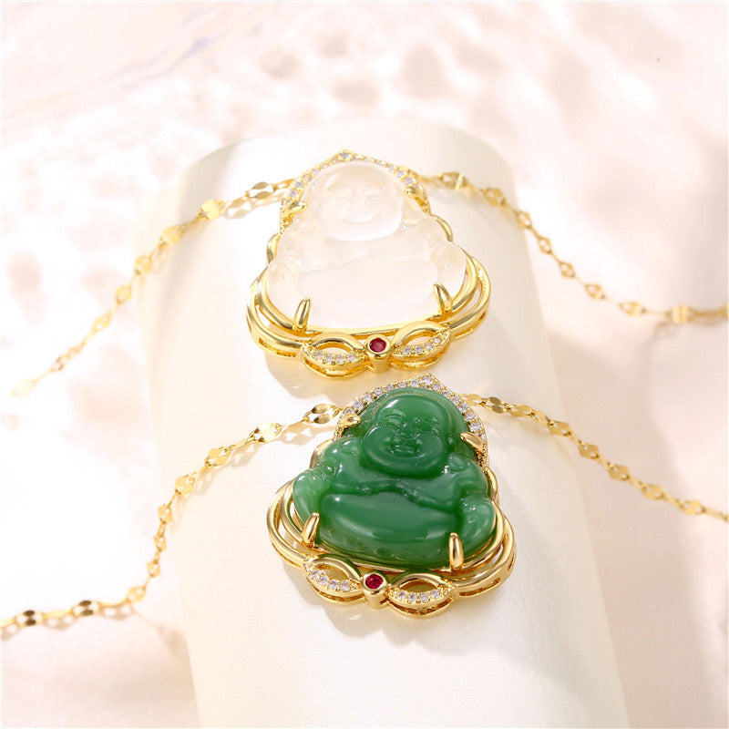 KarmaRipple's Authentic Laughing Buddha Peace Pendant p4