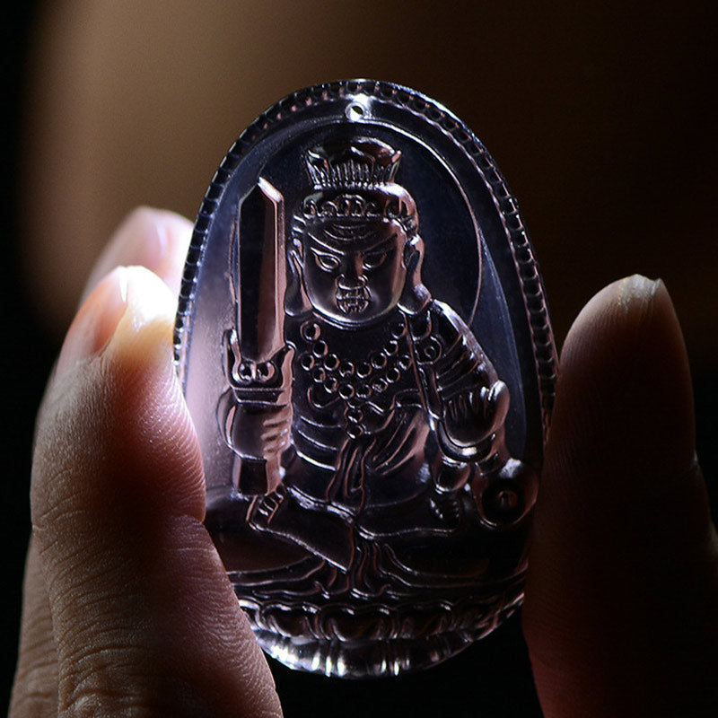 KarmaRipple's Chinese Zodiac Obsidian Protection Pendant p10