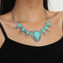 Synthetic Water Drop Turquoise