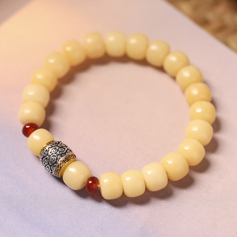 KarmaRipple's Bodhi Seed Auspicious Cloud Fu Character Bead Peace Bracelet p9