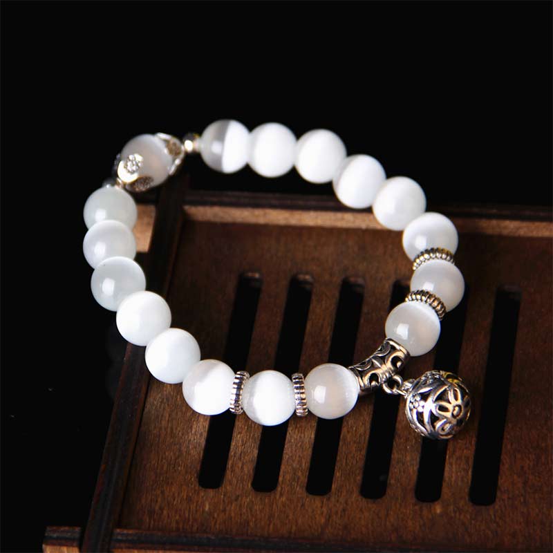 KarmaRipple's Tibetan Cat Eye Fortunate Bracelet p19