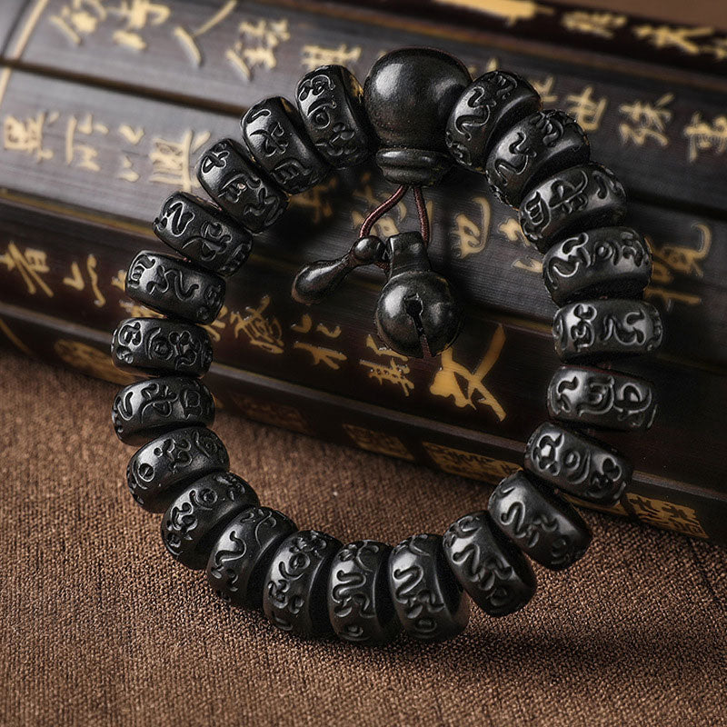 KarmaRipple's Tibetan Lightning Strike Wood Protection Bracelet p1
