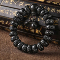 KarmaRipple's Tibetan Lightning Strike Wood Protection Bracelet