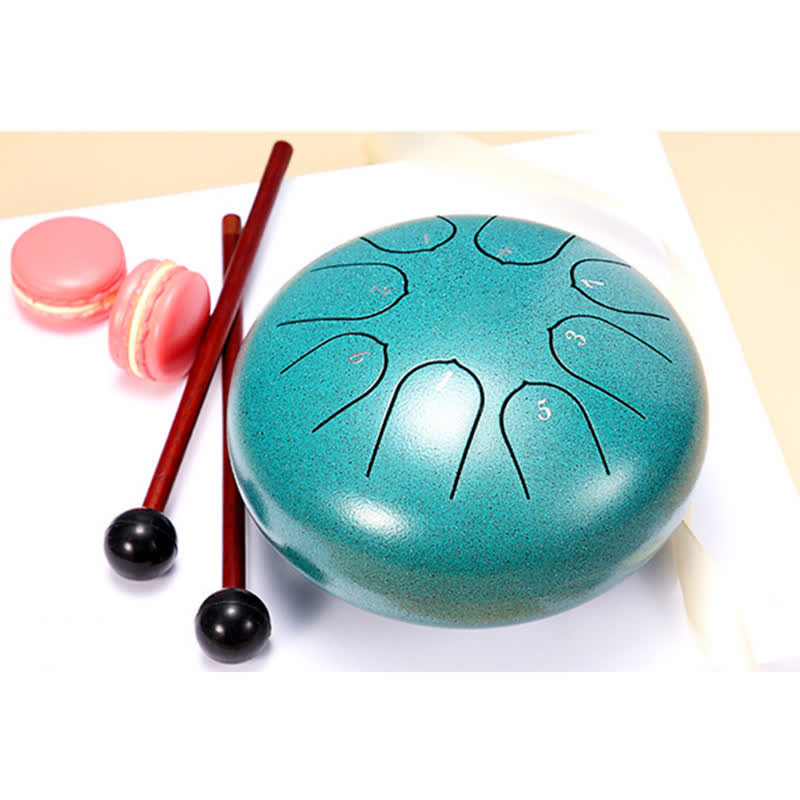 KarmaRipple's Steel Tongue Drum Sound Balancing Meditation Yoga Drum Kit p18
