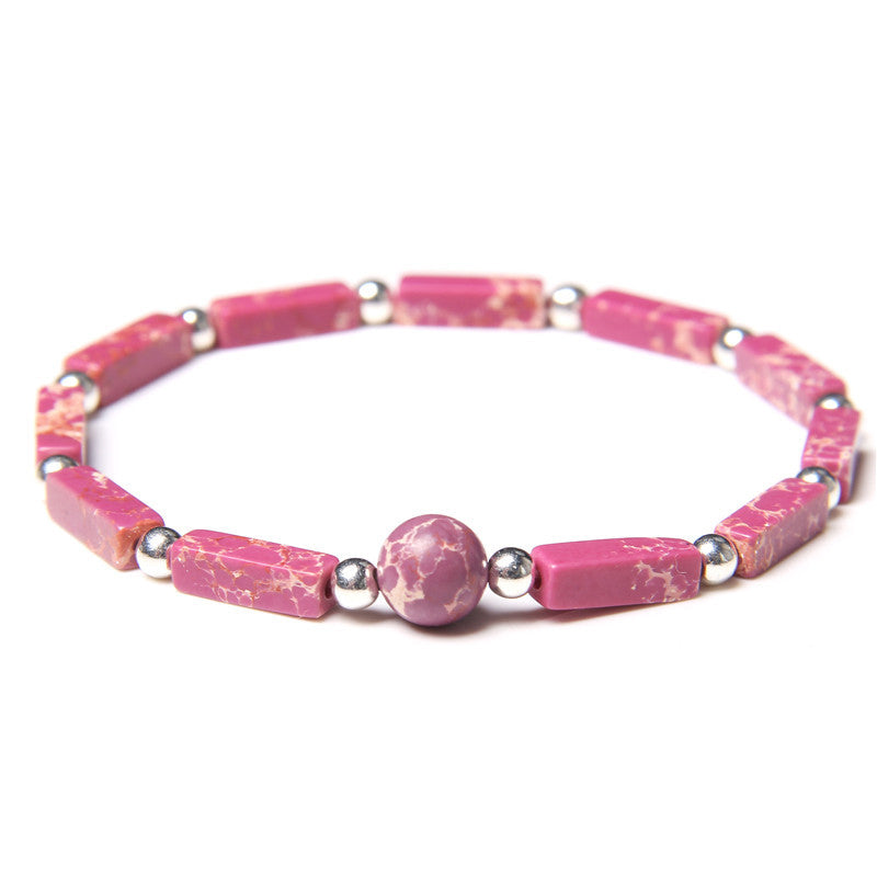 KarmaRipple's Authentic Gemstone Amethyst Tiger Eye Spiritual Balance Bracelet p10