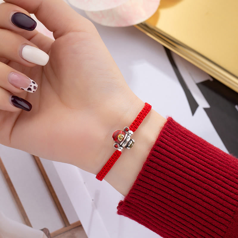 KarmaRipple's God of Wealth Handmade Thread Fortune Strength Braid Bracelet p4