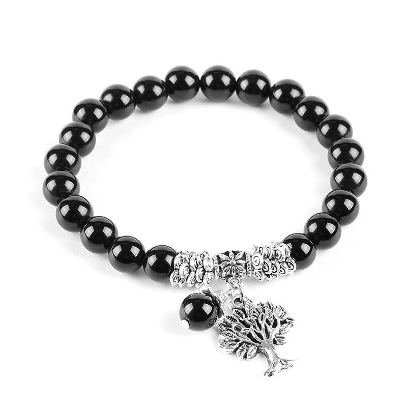 KarmaRipple's Authentic Gemstone Tree of Life Fortunate Talisman Stretch Bracelet p3