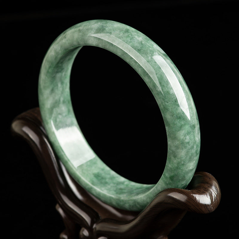 KarmaRipple's Authentic Jade Fortune Wealth Bangle Bracelet p16