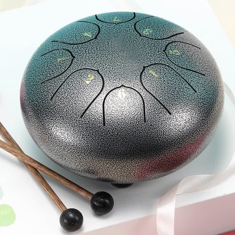 KarmaRipple's Steel Tongue Drum Sound Balancing Meditation Yoga Drum Kit p33