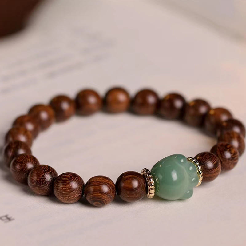 KarmaRipple's Sandalwood Lovely Cat Paw Protection Bracelet p5