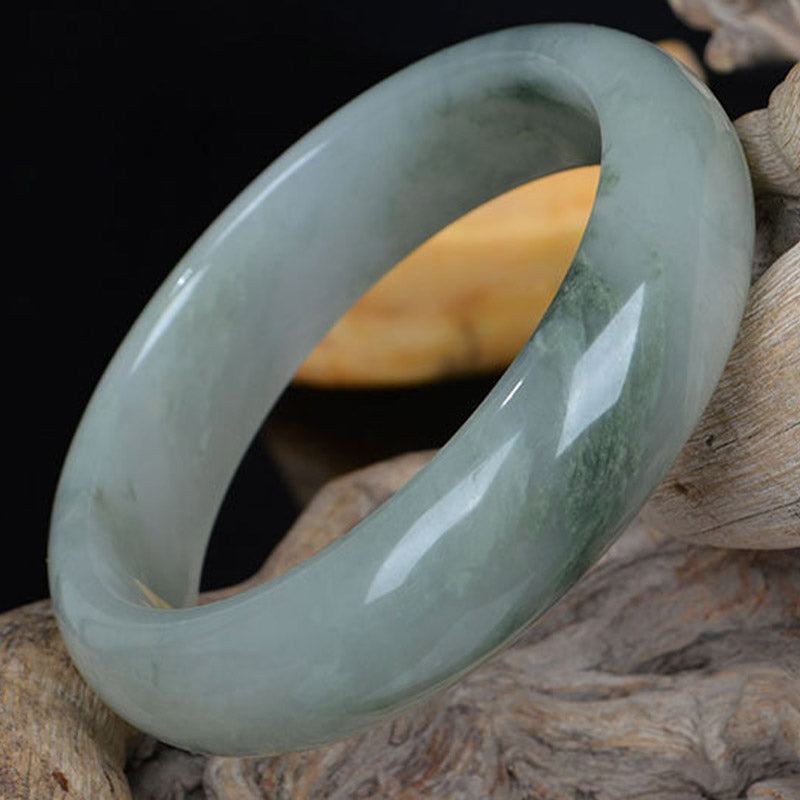 KarmaRipple's Authentic Jade Fortune Balancing Bangle Bracelet p3