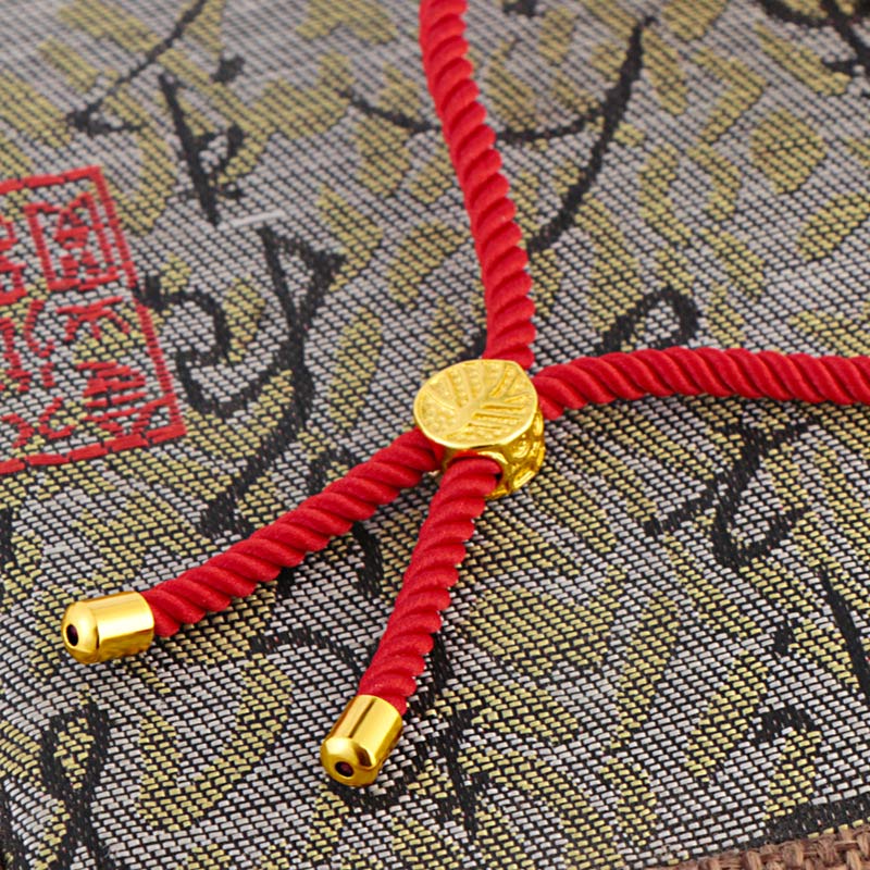 KarmaRipple's Wealth Attractor Red Agate Pixiu Red String Bracelet p7
