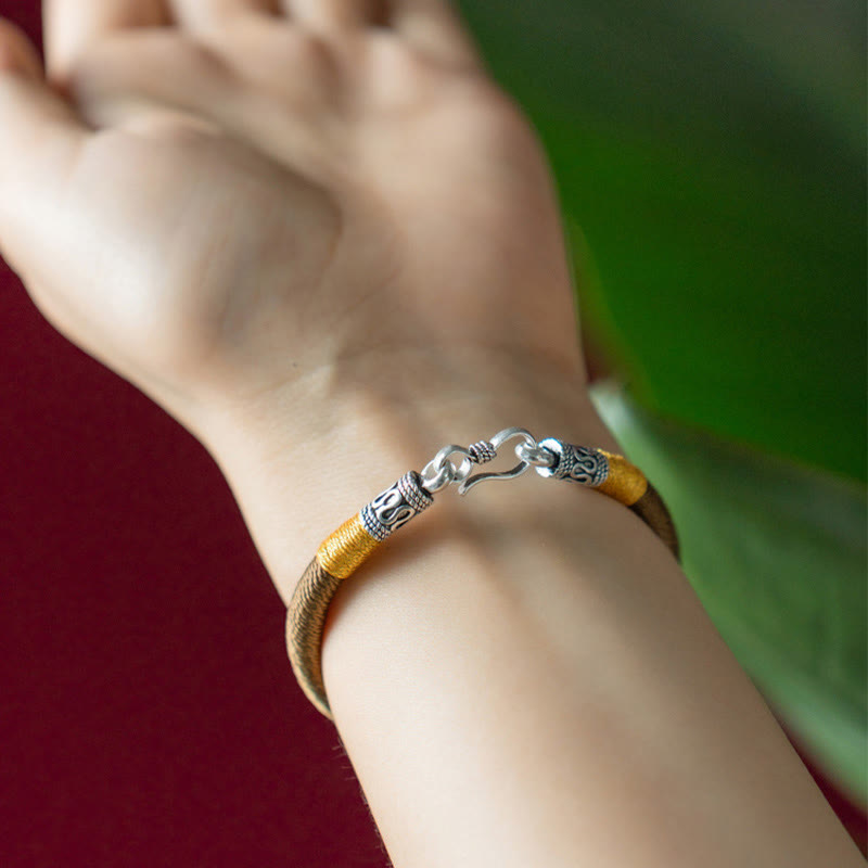 KarmaRipple's Handmade Tibetan Amulet King Kong Weave Fortune Protection Woven Bracelet p10