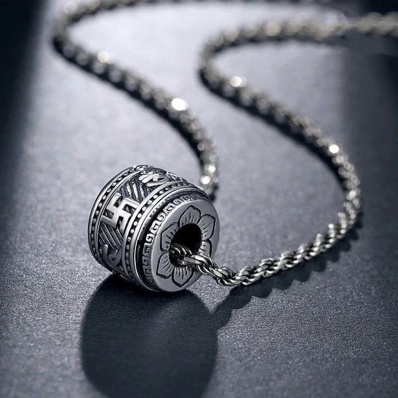 KarmaRipple's Tibet Om Mani Padme Hum Protection Pendant Necklace p9
