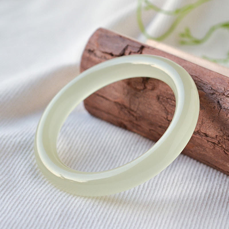 KarmaRipple's Authentic Afghanistan Jade Abundance Cuff Bracelet Bangle p12