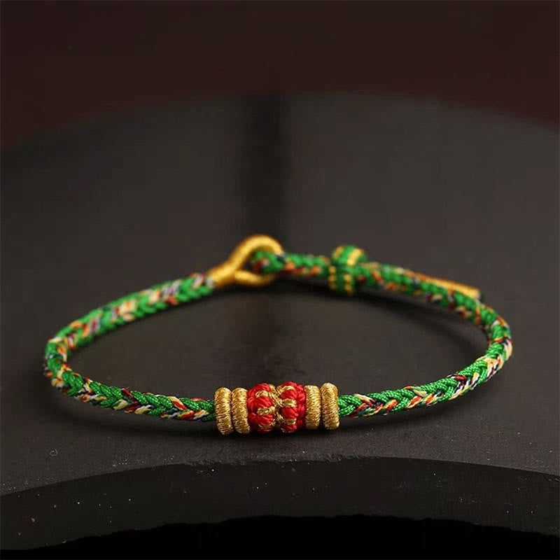 KarmaRipple's Handmade Colorful Rope King Kong Weave Woven Fortune Bracelet p24
