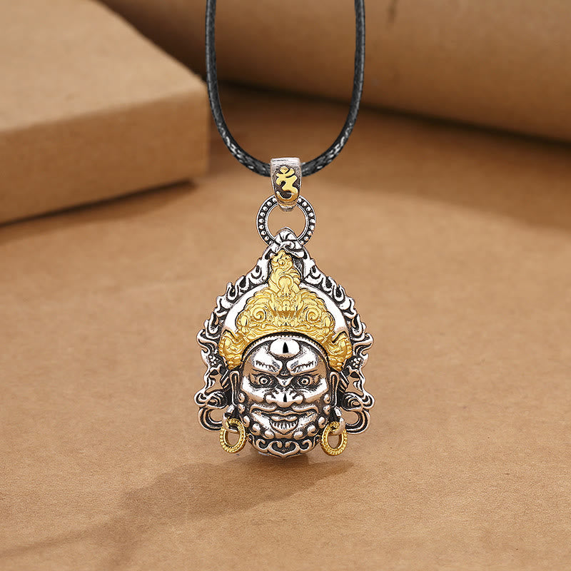 KarmaRipple's Yellow God of Wealth Amulet Bronze Fortune Pendant Necklace p3