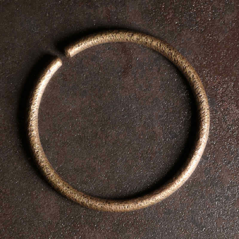 KarmaRipple's Rustic Design Bronze Balance Adjustable Cuff Bracelet p20
