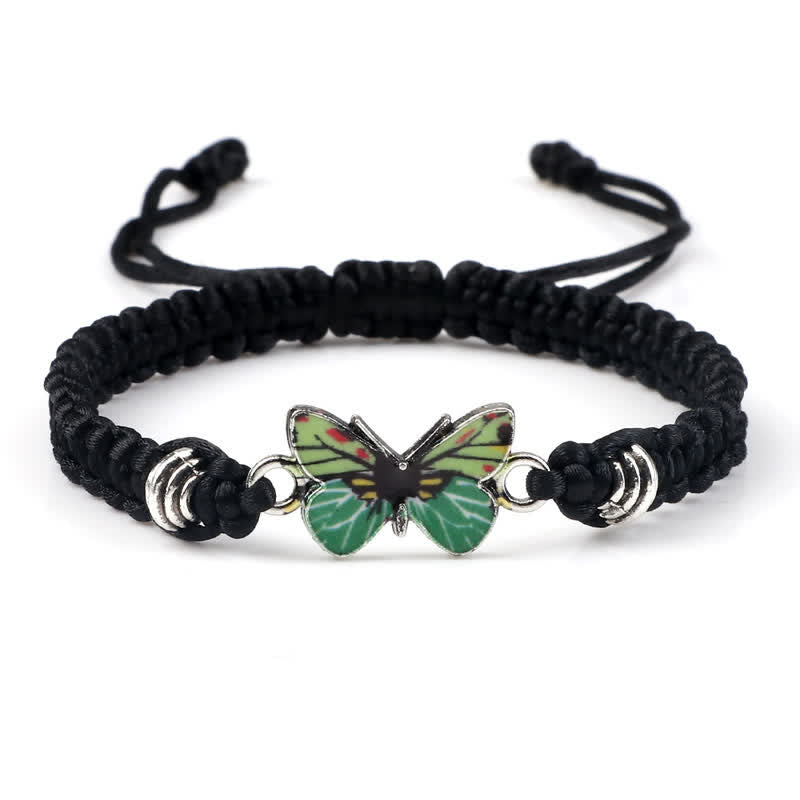 KarmaRipple's Butterfly Freedom Love String Talisman Bracelet p47