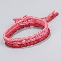 Bracelet tissé tibétain King Kong de KarmaRipple, 3 pièces, protection