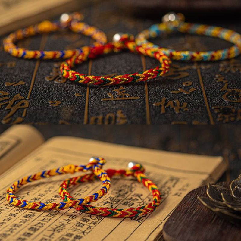 KarmaRipple's "May you be good fortune and success" Fortunate Multicolored Bracelet p7