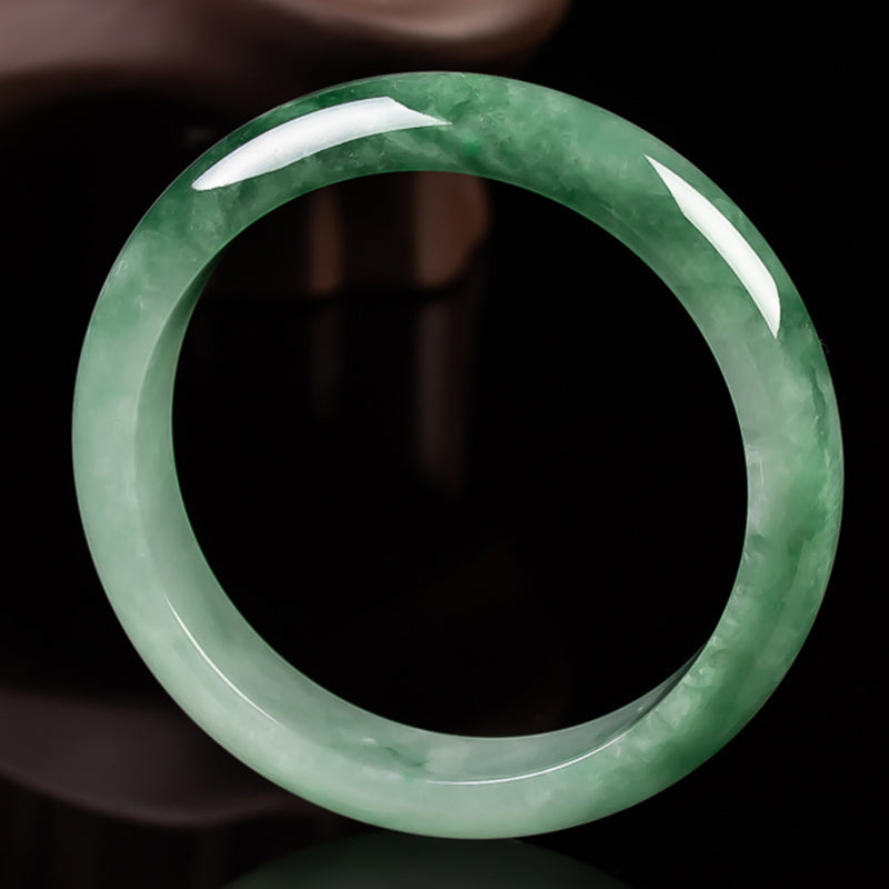 KarmaRipple's Authentic Jade Fortune Blessing Bangle Bracelet p5