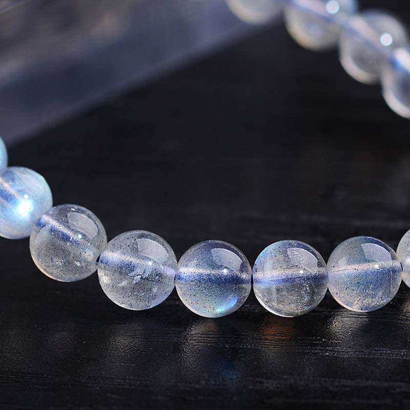 KarmaRipple's Authentic Moonstone Balancing Beadwork Bracelet p11