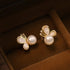 Pearl Butterfly(925 Sterling Silver Posts)
