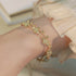 Hetian Jade Bead Chain Bracelet